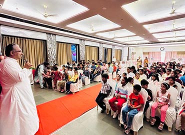 Rev. Fr. Mathew Adampakallel had Addressed the Catechism Students